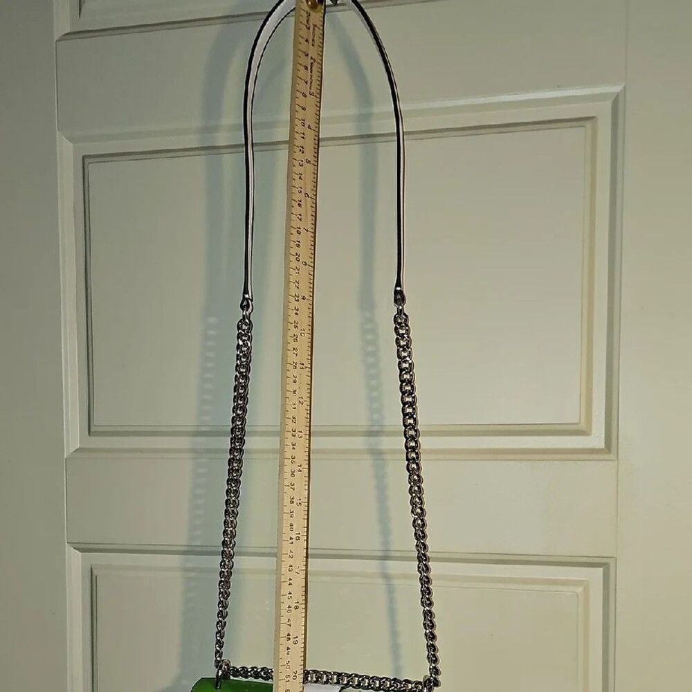 Michael Kors Green and White Crossbody Bag NWT - Picture 10 of 11